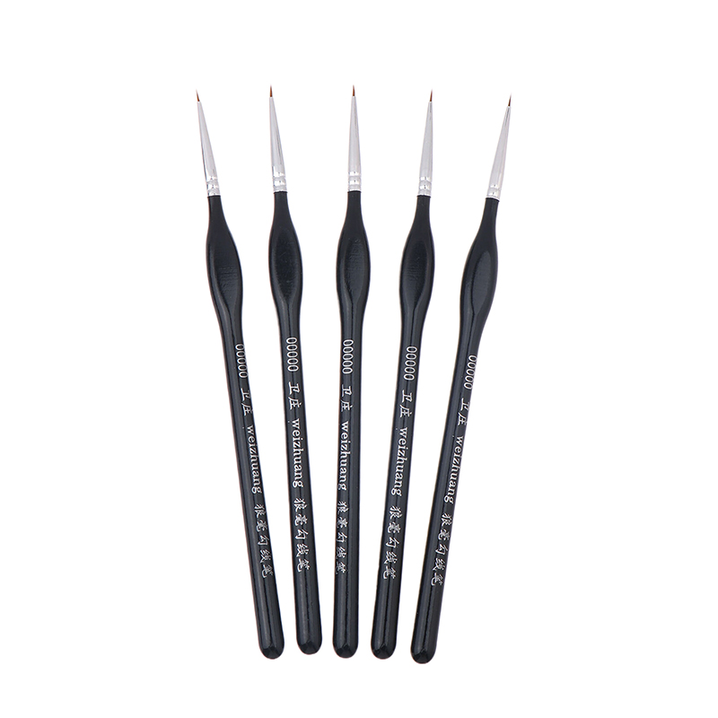 Miniature Painting Set - 5Pcs Precision Fine Tip 00000 Paint