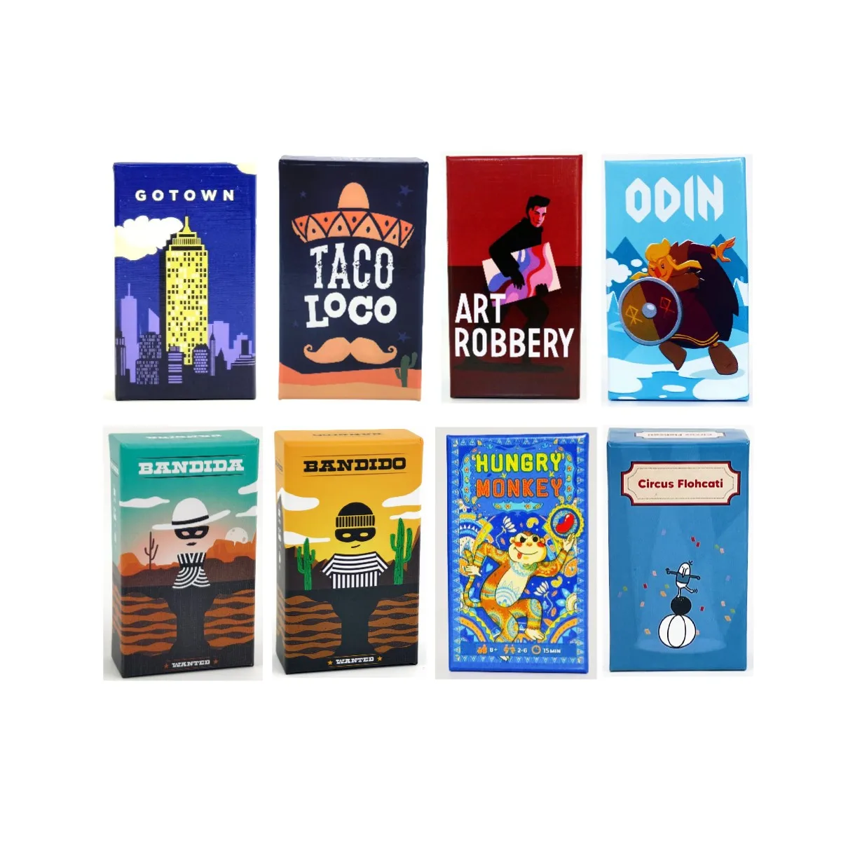 Board Game Recommendation - Hot Games - Taco Loco Card