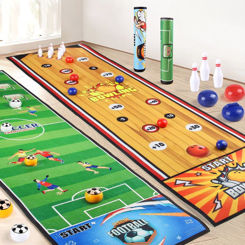 Board Game Fun - Children Interactive Social Curling Soccer Board