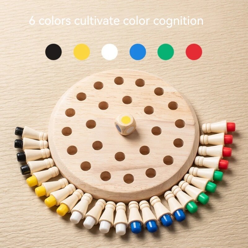 Board Game Word - Preschool CHILDREN'S Puzzle Memory Chess Toys,
