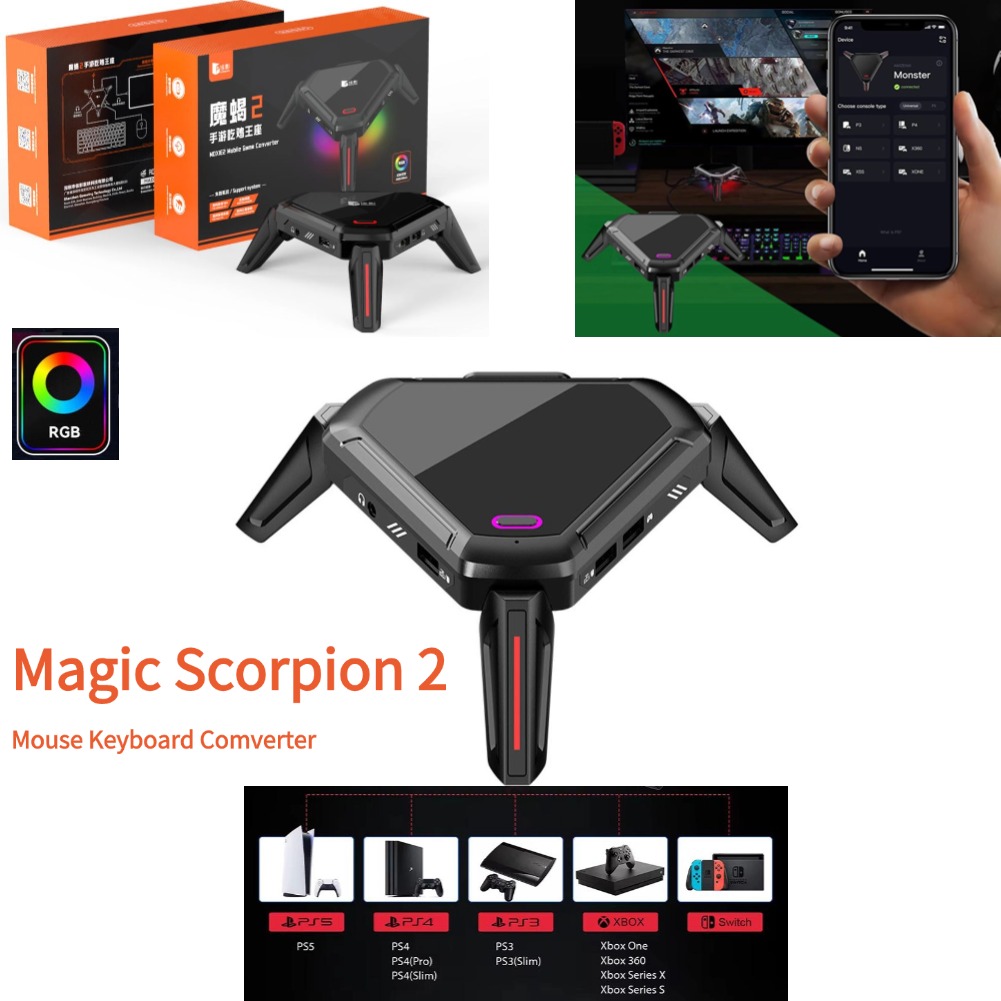 Board Game Android - Magic Scorpion 2 Mouse Keyboard Comverter