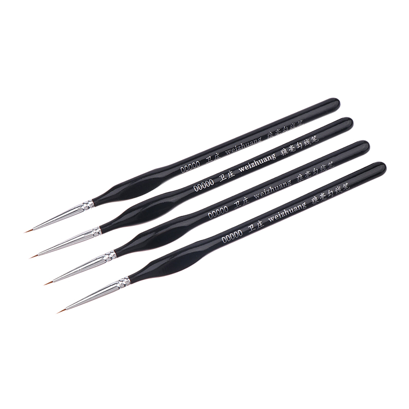 5Pcs Precision Fine Tip 00000  - Miniature Painting Set ulasan dan harga