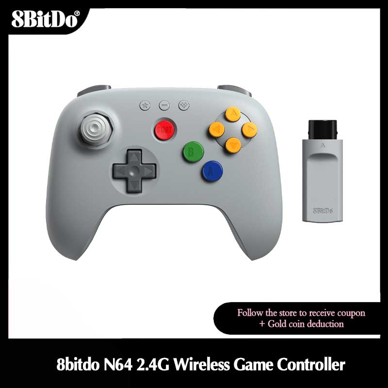 8BitDo N64 2.4G Wireless Gamin - Board Game Android ulasan dan harga