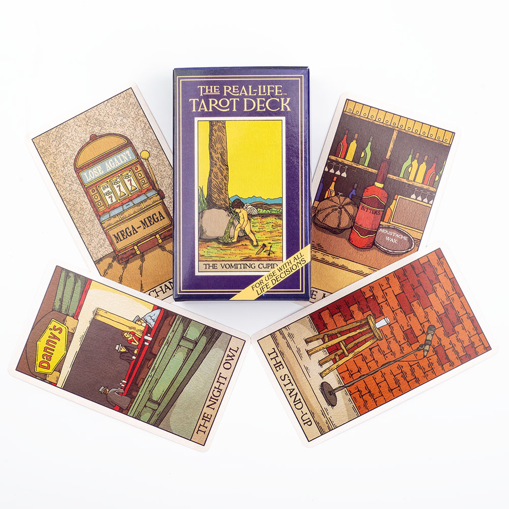 The Real Life Tarot Deck 78 PC - Board Game In Real Life ulasan dan harga