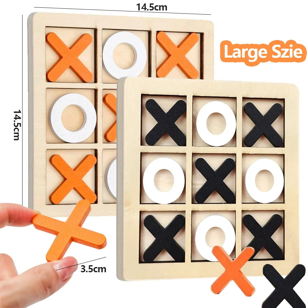 Wooden XO Tic Tac Toe Game Min - Board Game Word ulasan dan harga