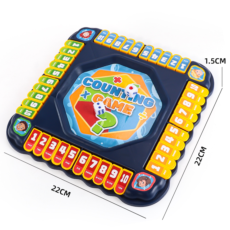 Blue Number Flip Tabletop Game - Board Game Recommendation ulasan dan harga