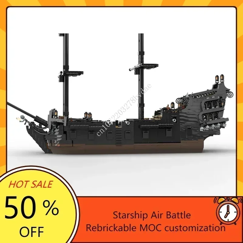 2478MOC Pirate Ship Model DIY  - Jigsaw Puzzle Adult ulasan dan harga