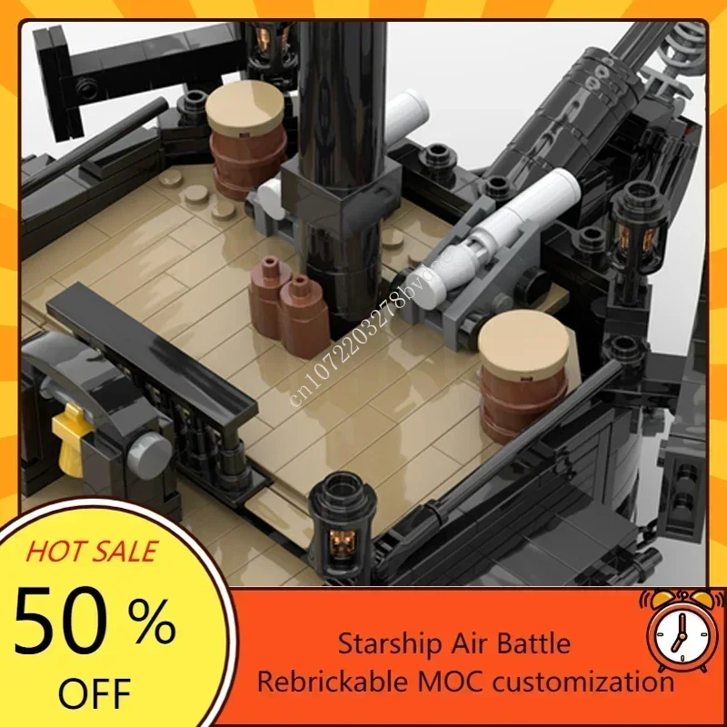 2478MOC Pirate Ship Model DIY  - Jigsaw Puzzle Adult ulasan dan harga
