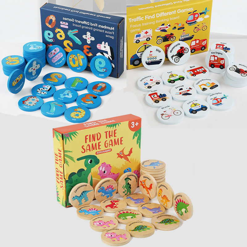 Kids Educational Wooden Memory - Board Game Word ulasan dan harga
