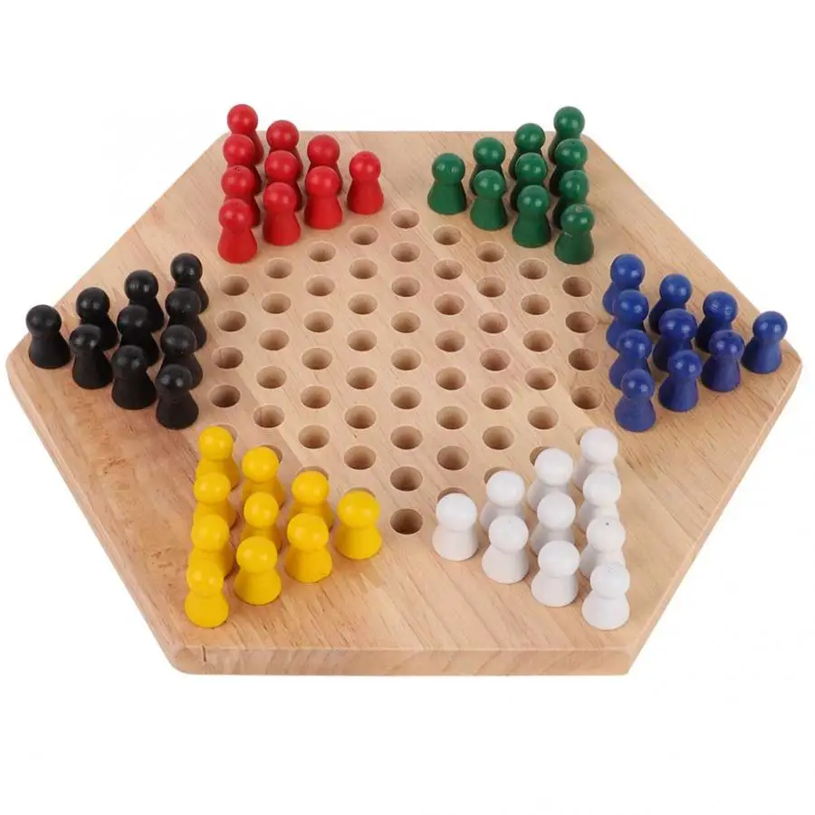 Wooden Educational Board Kids  - Board Game Halma ulasan dan harga