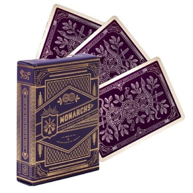 Purple Monarch Playing Cards b - Board Game Recommendation ulasan dan harga