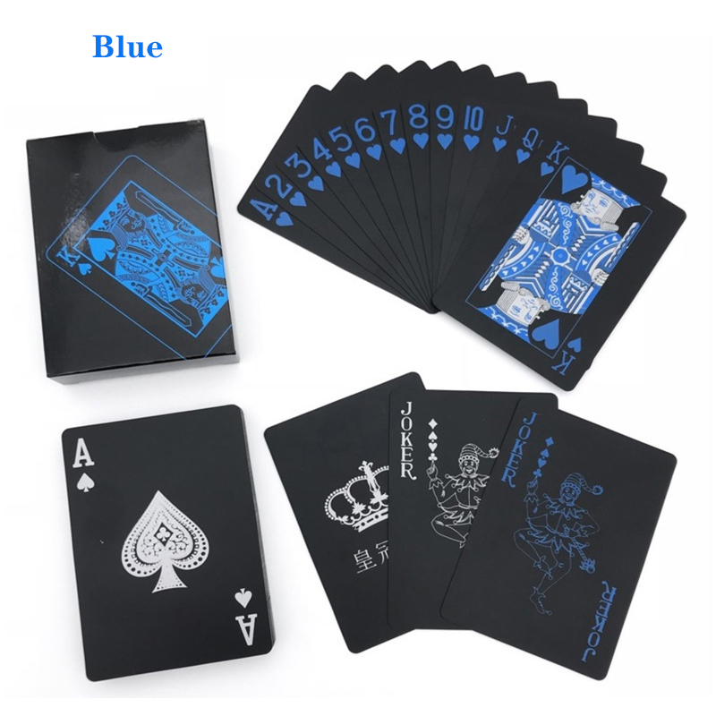 Black Plastic Playing Cards Bl - Board Game Recommendation ulasan dan harga