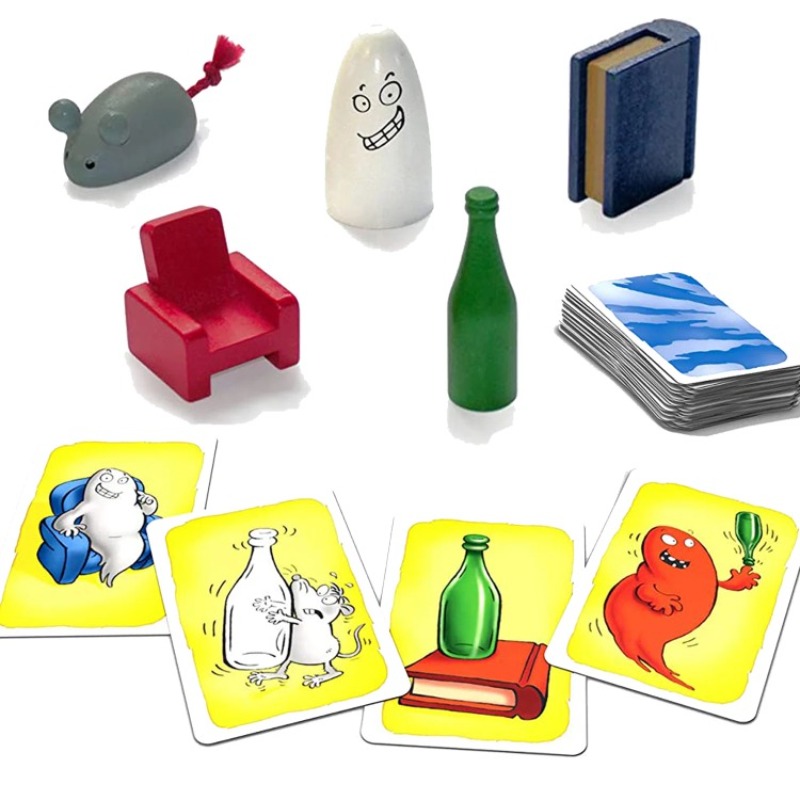 Geistes 5 vor 12 1 2 3 4 Famil - Board Game Instruction ulasan dan harga