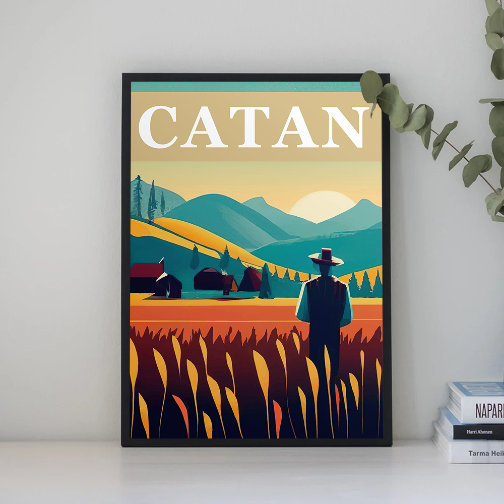 Retro Board Game Wingspan, Eve - Board Game Catan ulasan dan harga