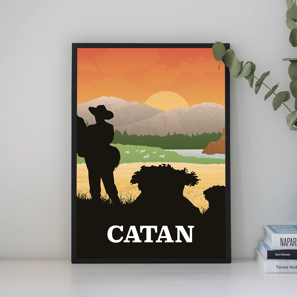 Retro Board Game Wingspan, Eve - Board Game Catan ulasan dan harga