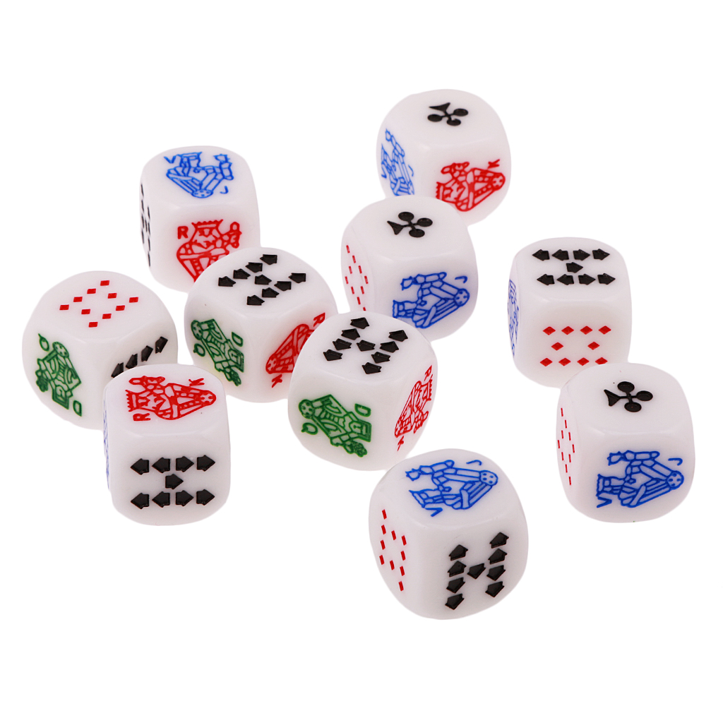 10 Pieces of 12mm/0.47inch Acr - Board Game Recommendation ulasan dan harga