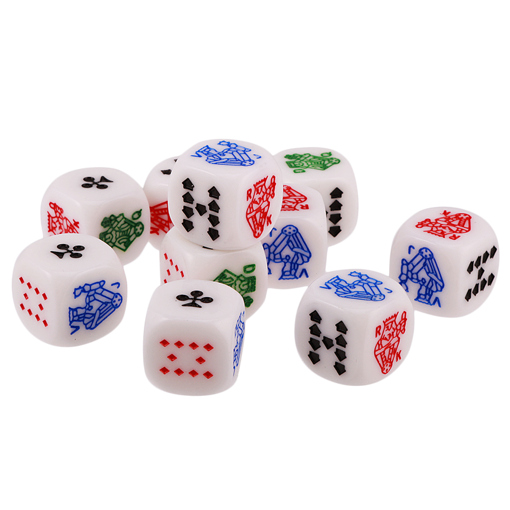 10 Pieces of 12mm/0.47inch Acr - Board Game Recommendation ulasan dan harga