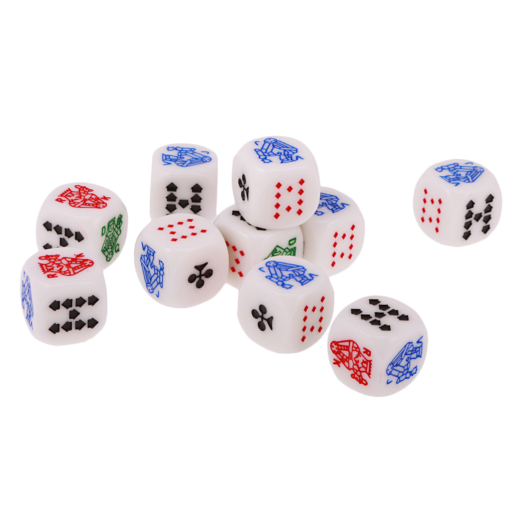 10 Pieces of 12mm/0.47inch Acr - Board Game Recommendation ulasan dan harga
