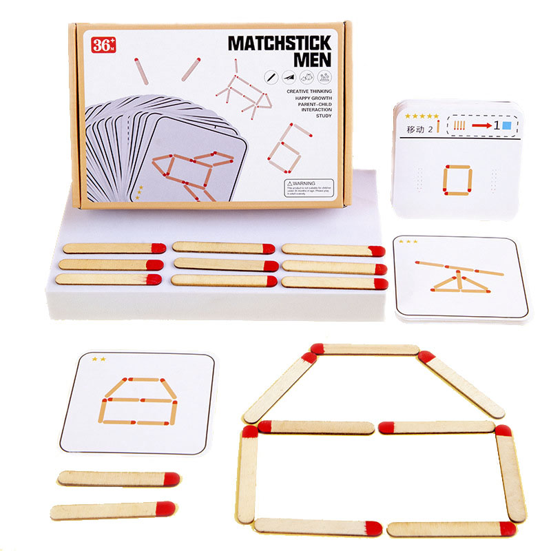 Montessori Matches Puzzles Gam - Board Game Fun ulasan dan harga