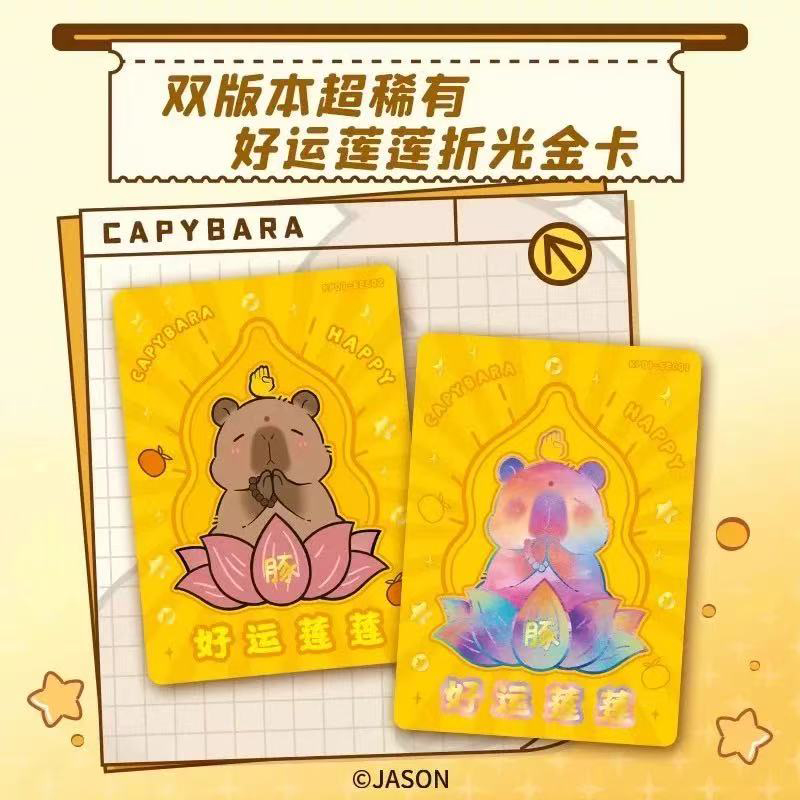 2025 Capybara Card Fun CCG Ani - Board Game Fun ulasan dan harga