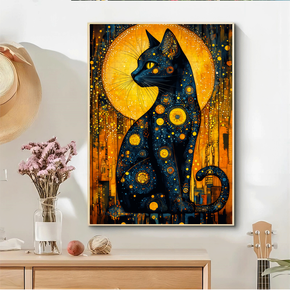 1000pcs Van Gogh-Inspired Blac - Jigsaw Puzzle Adult ulasan dan harga