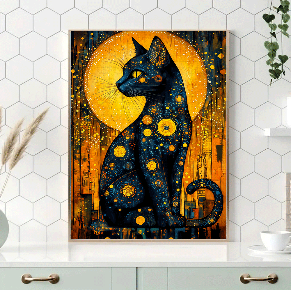 1000pcs Van Gogh-Inspired Blac - Jigsaw Puzzle Adult ulasan dan harga