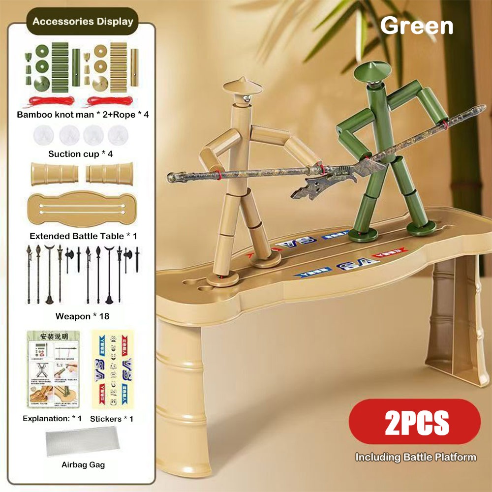 Two-player Battle Bamboo Man B - Board Game Word ulasan dan harga