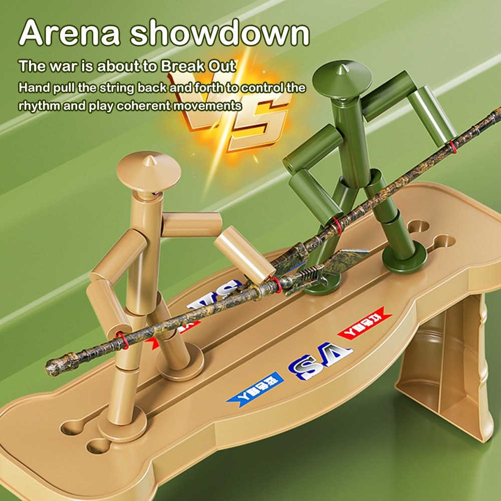 Two-player Battle Bamboo Man B - Board Game Word ulasan dan harga