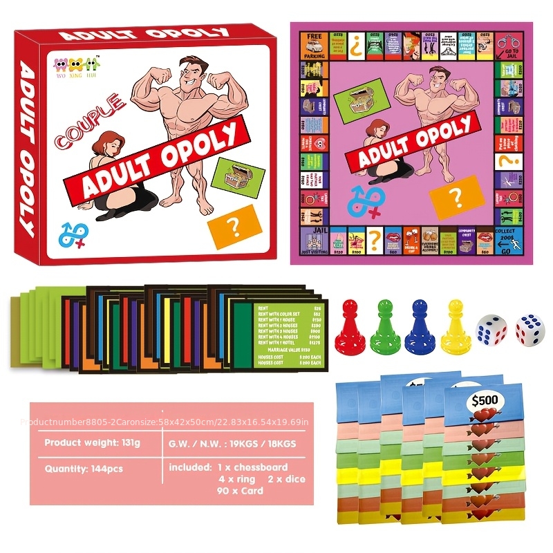 Adult Couple Game Night Monopo - Board Game Catan ulasan dan harga