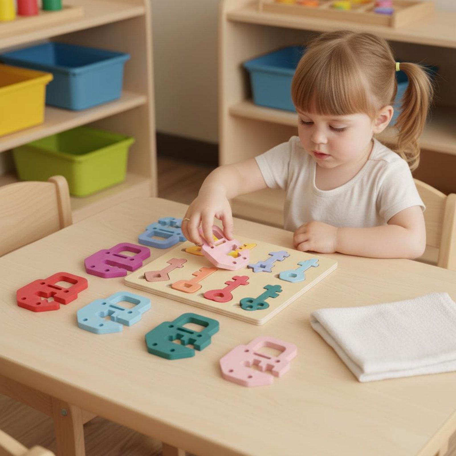Educational Lock Board Hand-Vi - Board Game Recommendation ulasan dan harga