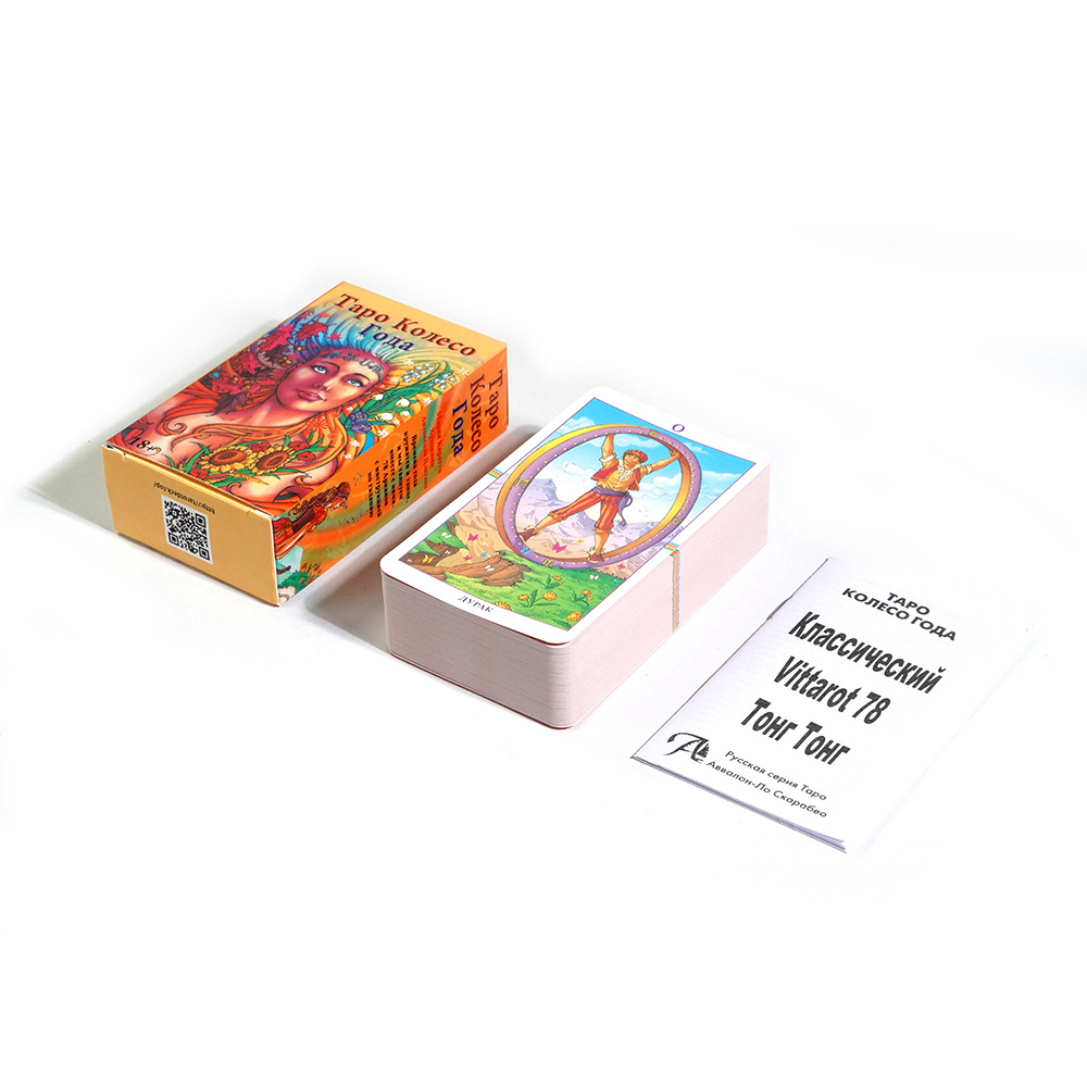 Tarot Cards TAPO deck Russian  - Board Game Instruction ulasan dan harga