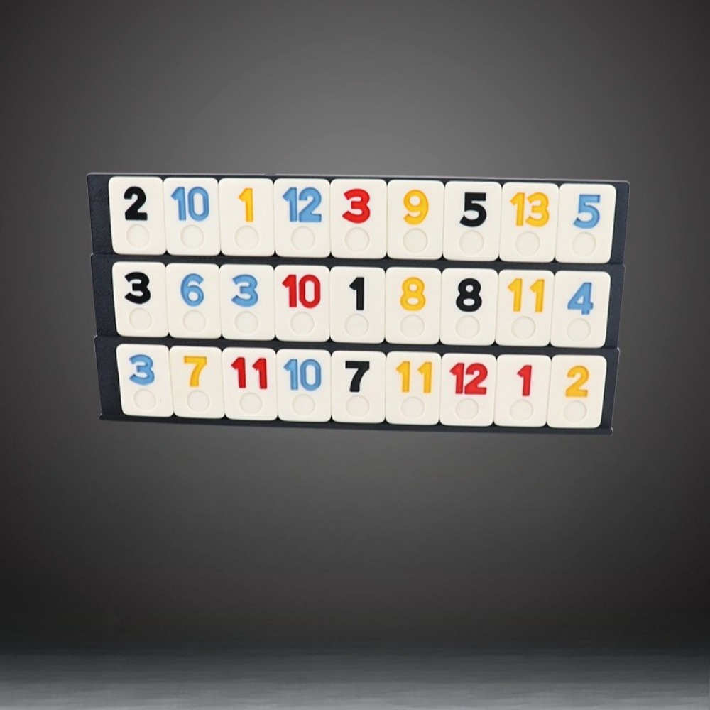 106 Tiles Digital Rummy with 4 - Board Game Instruction ulasan dan harga