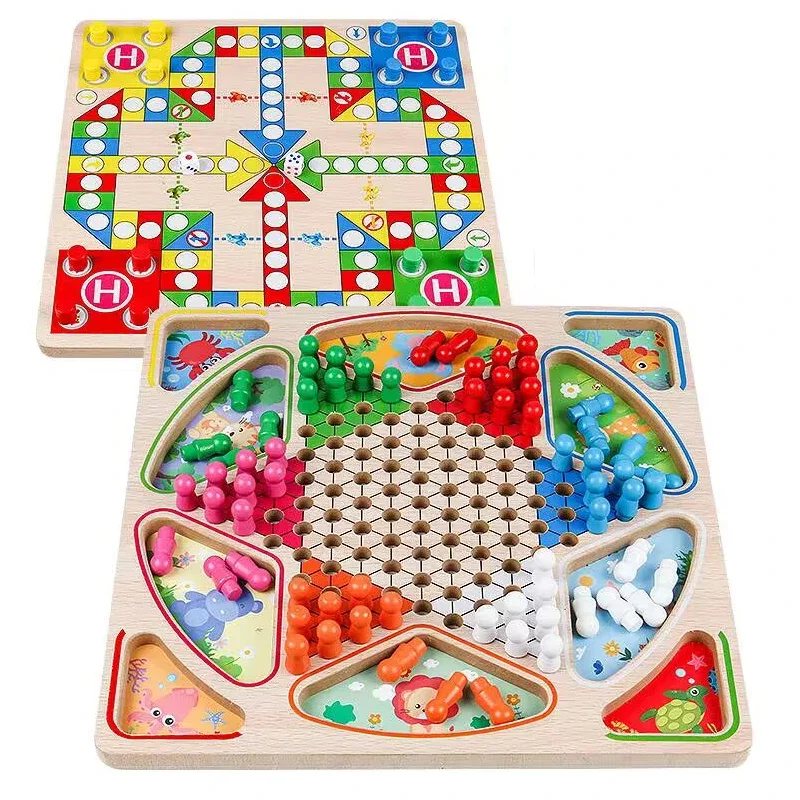 2 in 1 Double-Faced Mini Chess - Board Game Catan ulasan dan harga