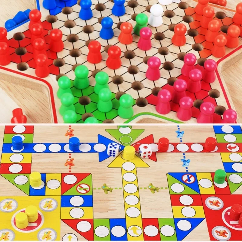 2 in 1 Double-Faced Mini Chess - Board Game Catan ulasan dan harga