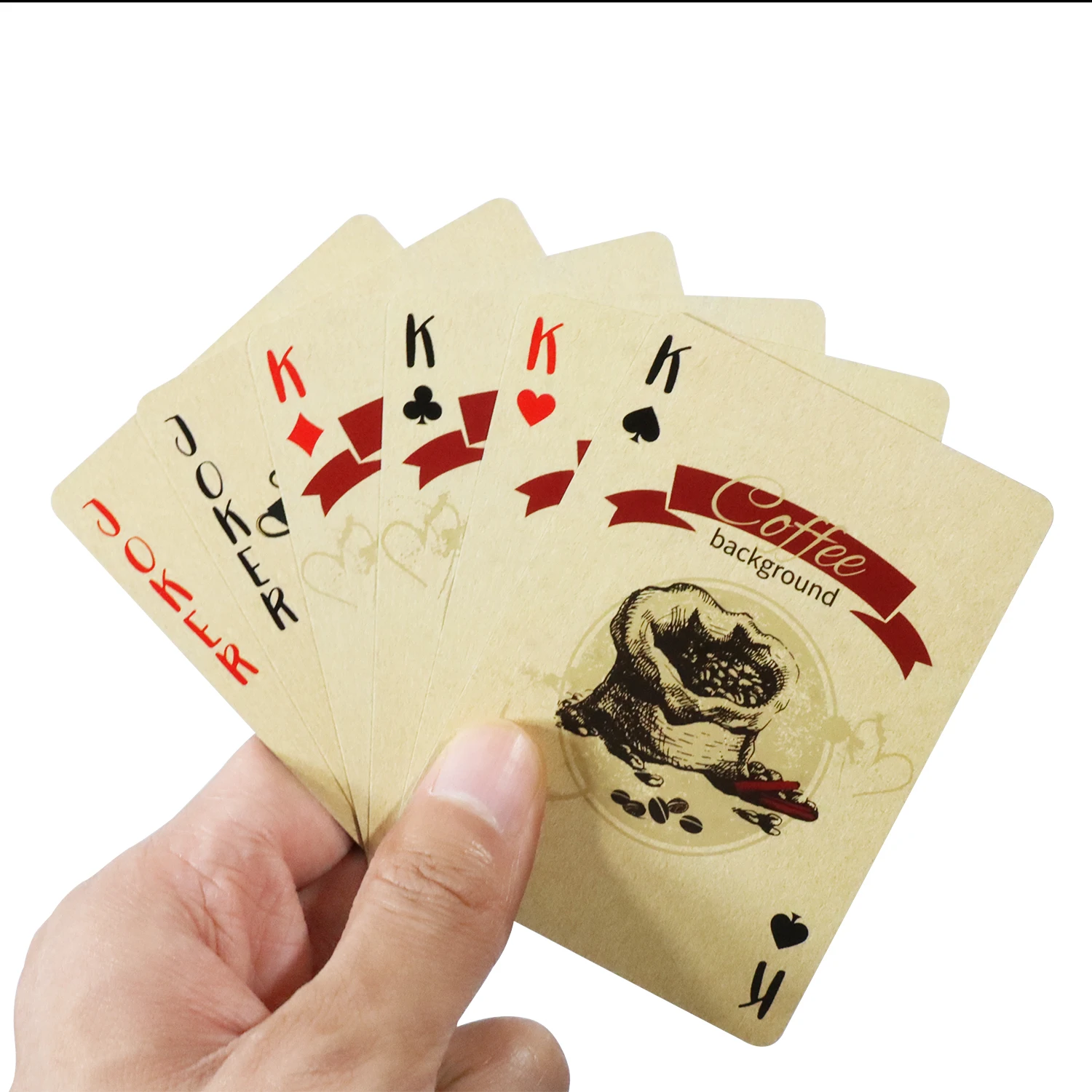 Coffee Paper Playing Cards Vin - Board Game Recommendation ulasan dan harga