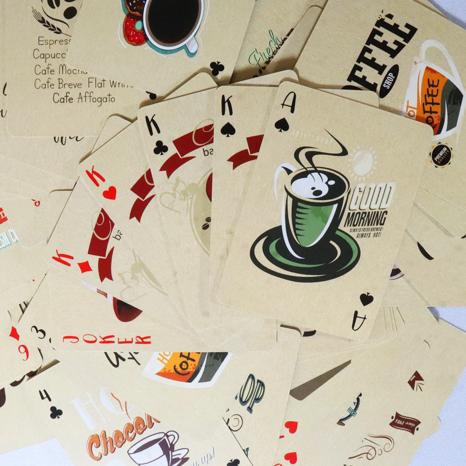 Coffee Paper Playing Cards Vin - Board Game Recommendation ulasan dan harga