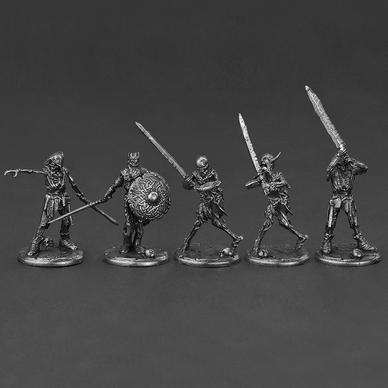 2025 Metal Viking Skeleton War - Board Game Vikings ulasan dan harga