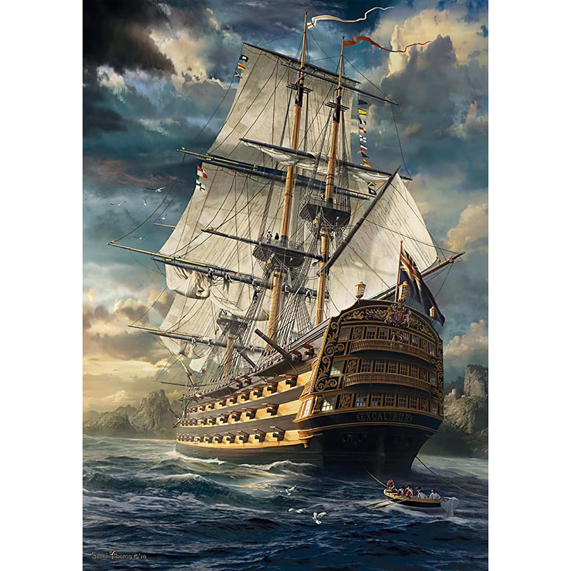 Sails-Set Jigsaw Puzzle 1000 P - Jigsaw Puzzle Adult ulasan dan harga