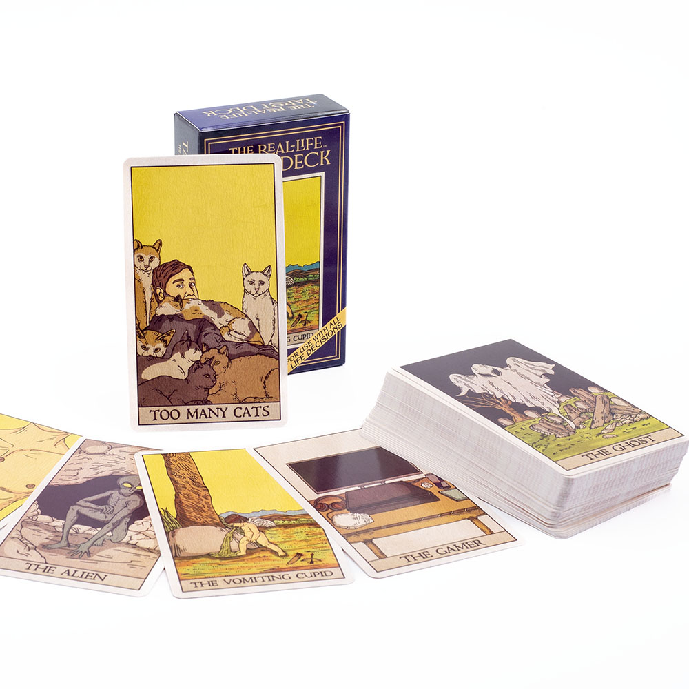 The Real Life Tarot Deck 78 PC - Board Game In Real Life ulasan dan harga