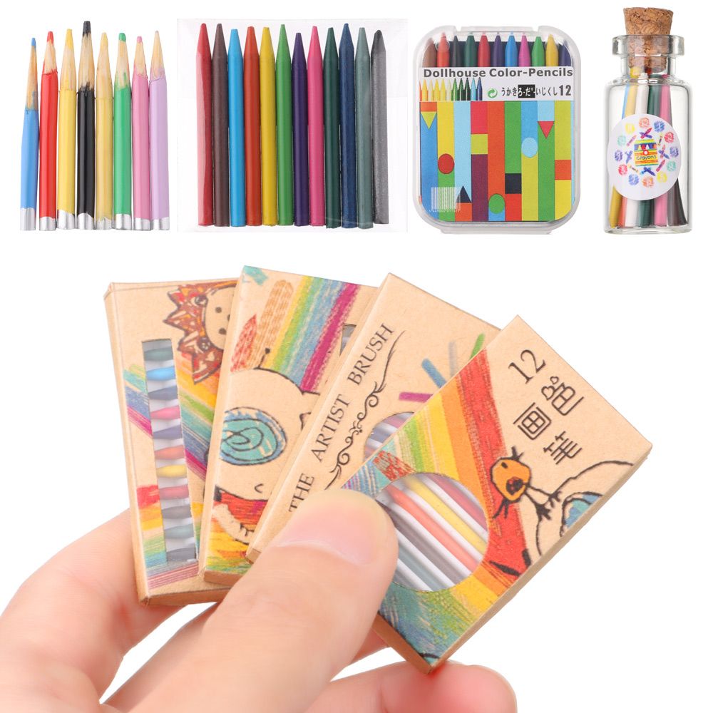 1 Set 8/12/13 Colours Doll Col - Miniature Painting Set ulasan dan harga