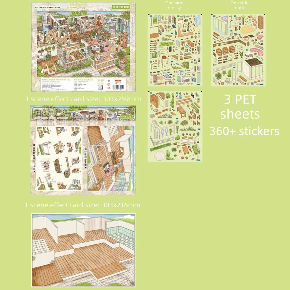 DIY Oil Painting Street Scene  - Miniature Painting Set ulasan dan harga
