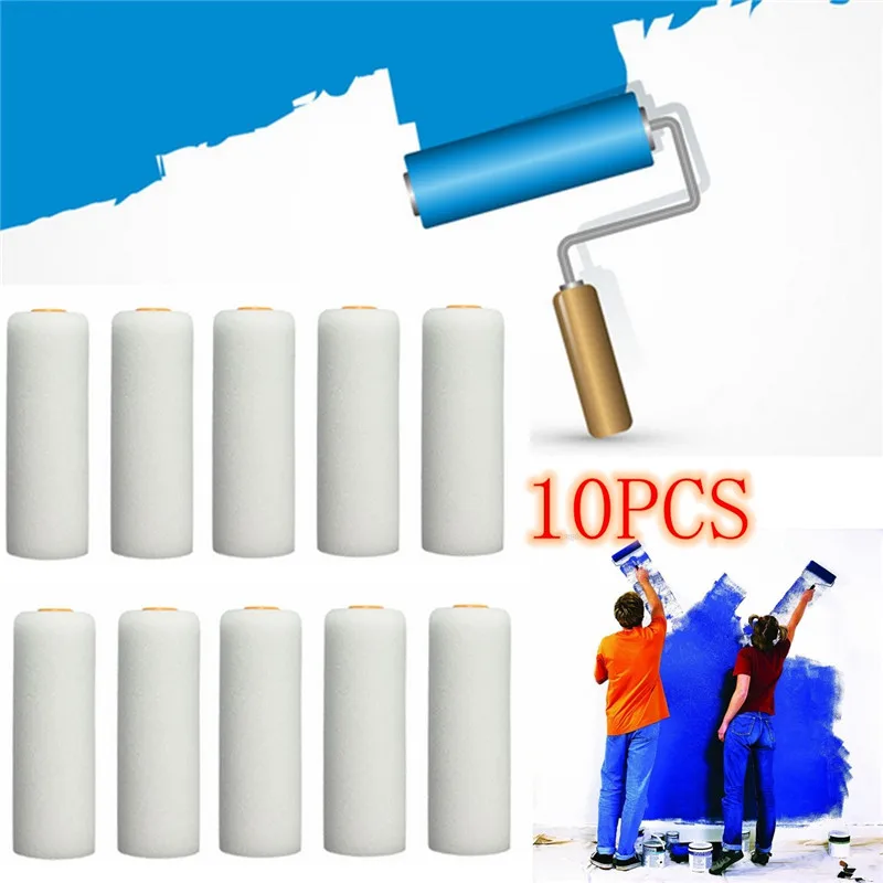 10PCS 100mm Mini White Durable - Miniature Painting Set ulasan dan harga