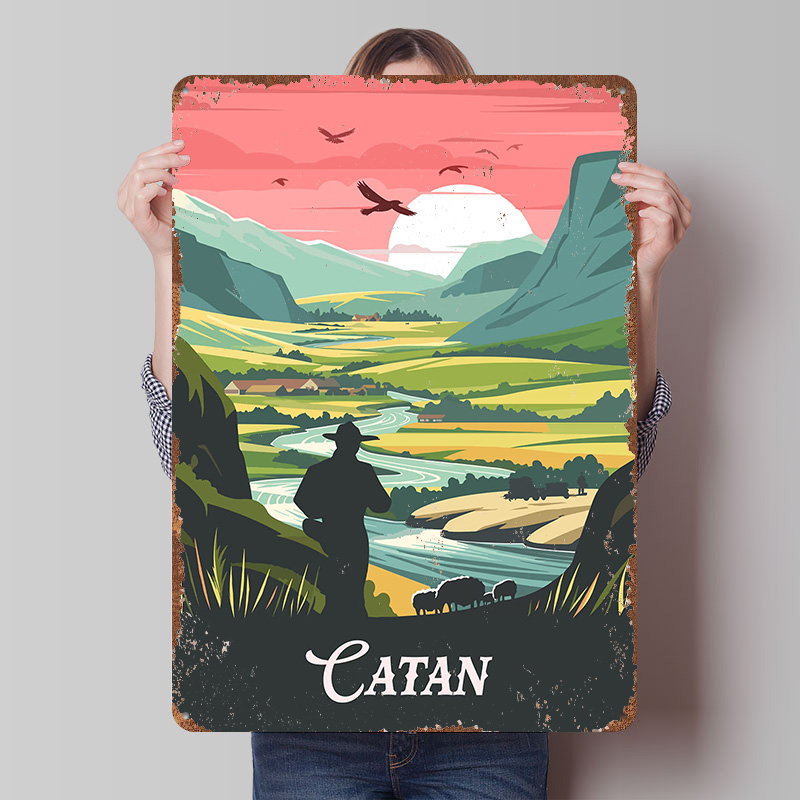 Catan Board Game Inspired Tinp - Board Game Catan ulasan dan harga