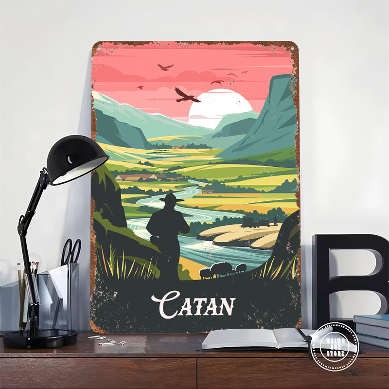 Catan Board Game Inspired Tinp - Board Game Catan ulasan dan harga