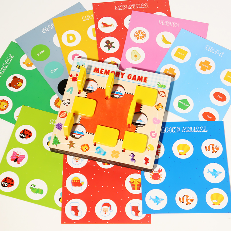 Wooden Memory Chess Toy For Ch - Board Game Word ulasan dan harga