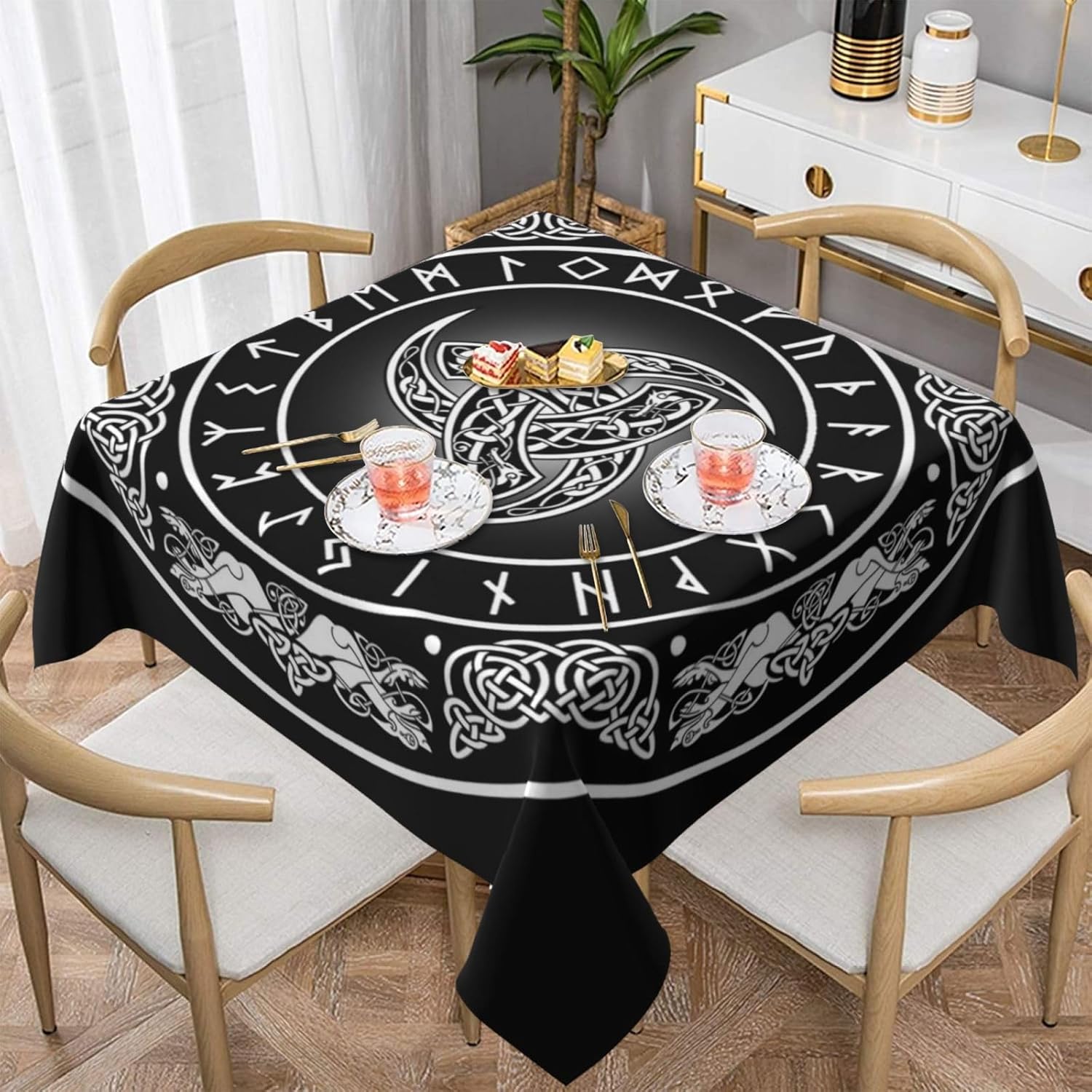 Viking Style Rectangle Tablecl - Board Game Vikings ulasan dan harga