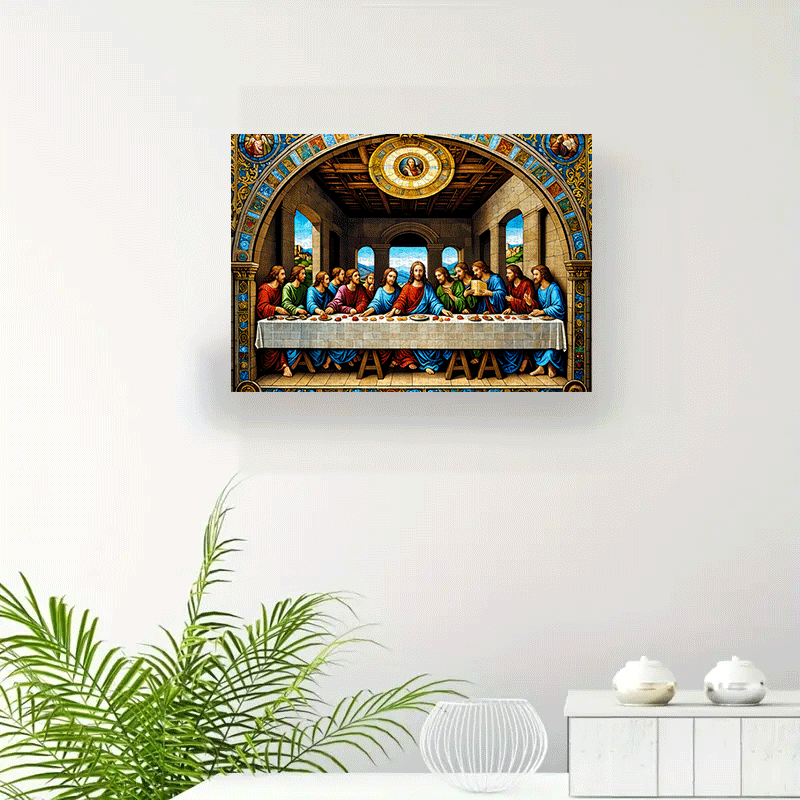 1000pcs Last Supper by Leonard - Jigsaw Puzzle Adult ulasan dan harga