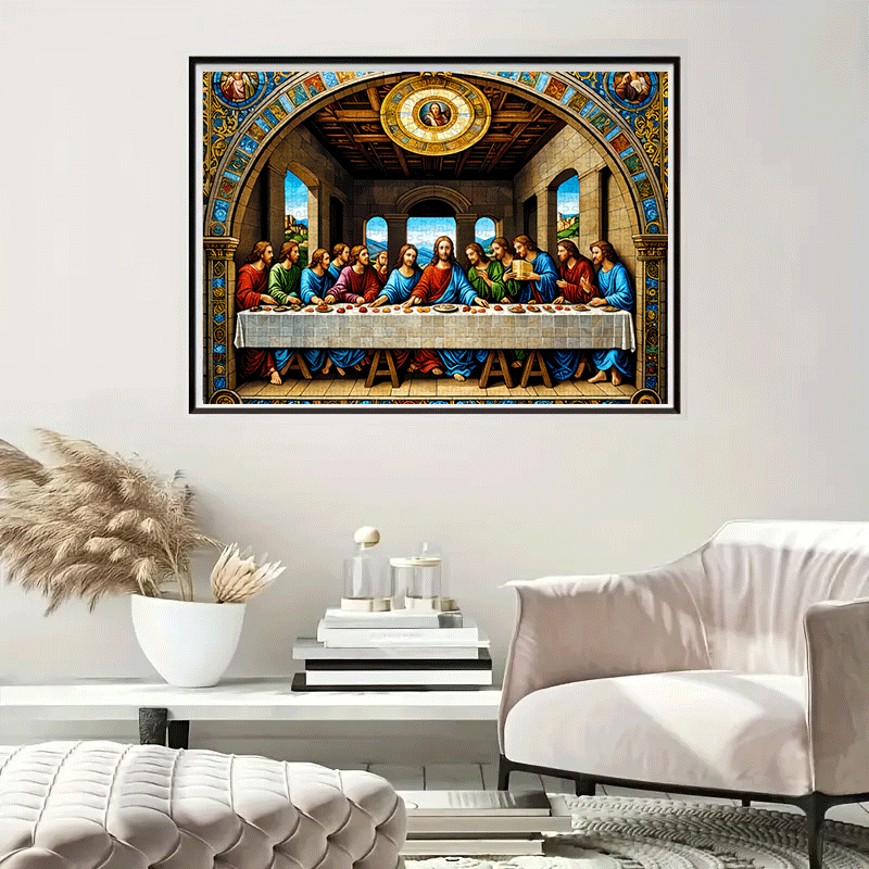 1000pcs Last Supper by Leonard - Jigsaw Puzzle Adult ulasan dan harga
