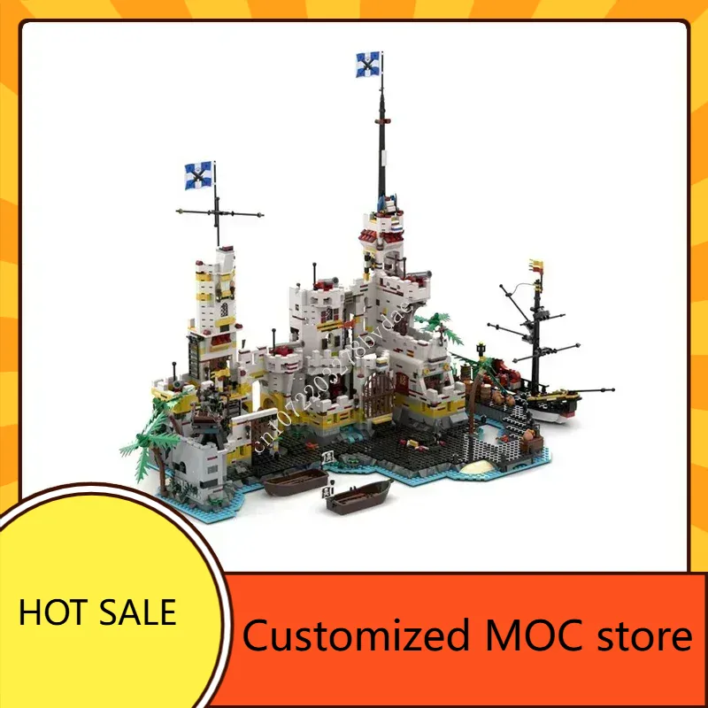 3757PCS MOC Medieval Pirate Ba - Jigsaw Puzzle Adult ulasan dan harga