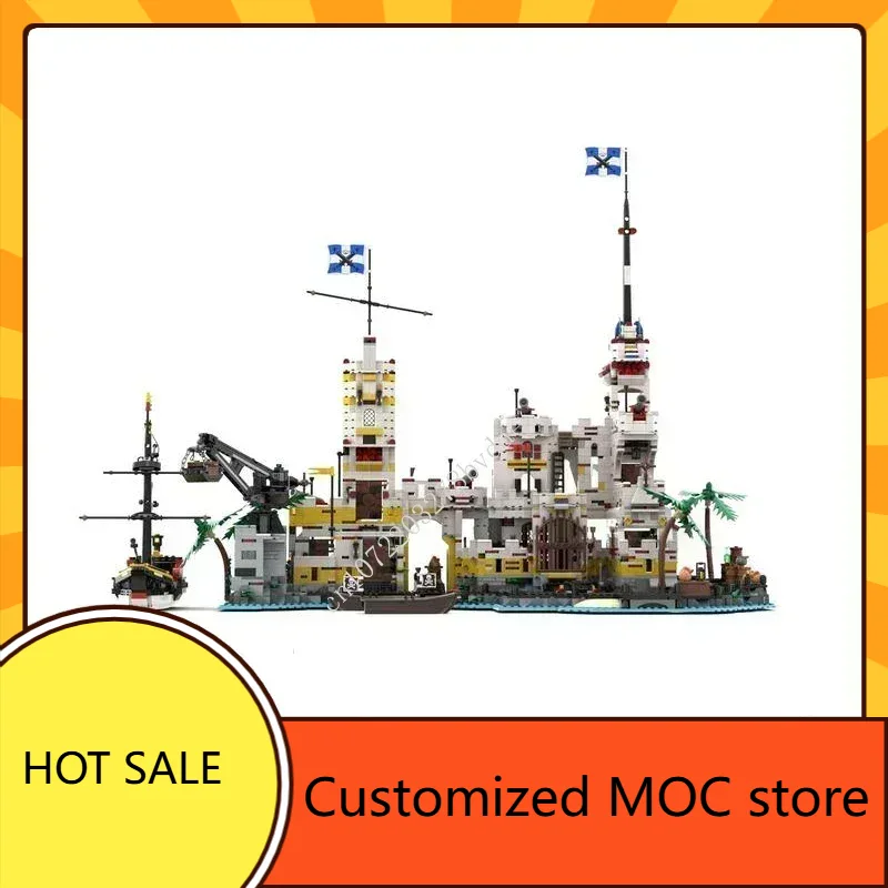 3757PCS MOC Medieval Pirate Ba - Jigsaw Puzzle Adult ulasan dan harga